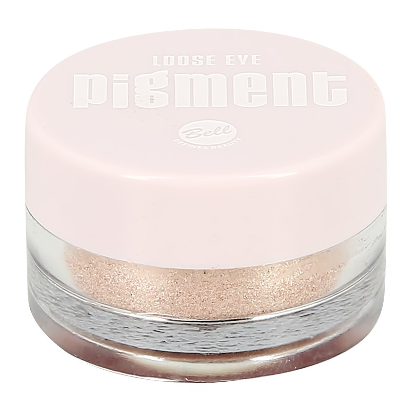 Тени для век BELL LOOSE EYE PIGMENT тон 02 champaqne beige тени для век pigmentos starlight eye pigment bell 04 copper