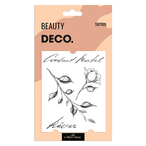 

Татуировка для тела DECO. REAL TATTOO by Miami tattoos переводная Contact