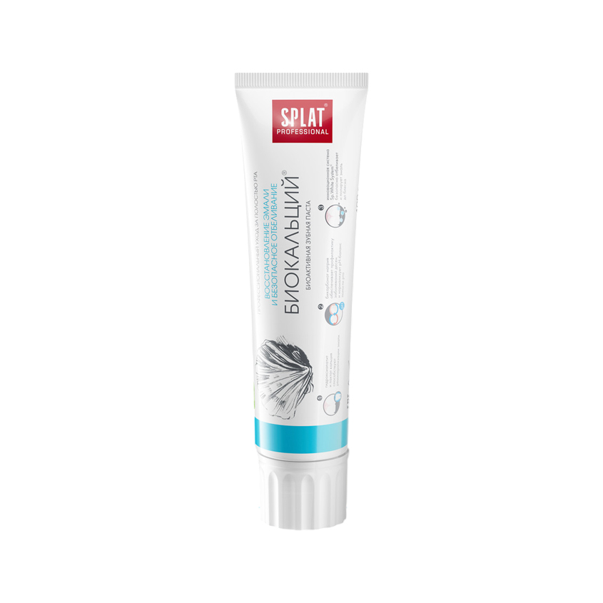 Паста зубная SPLAT PROFESSIONAL Биокальций Prof BIOCALCIUM 100 г