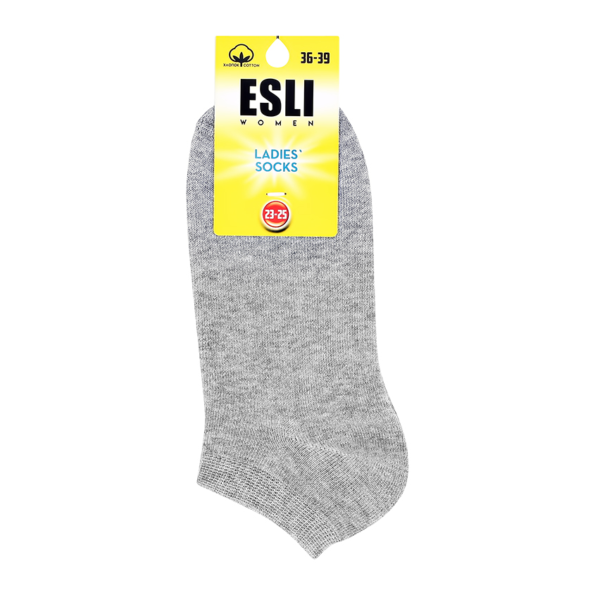 Носки женские `ESLI` серый (36-39) классические