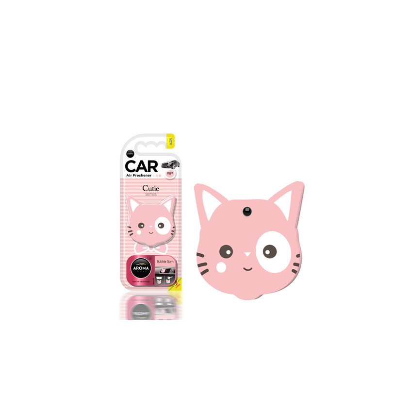 

Ароматизатор для машин AROMA CAR CUTIE CAT Bubble Gum 10,5 г
