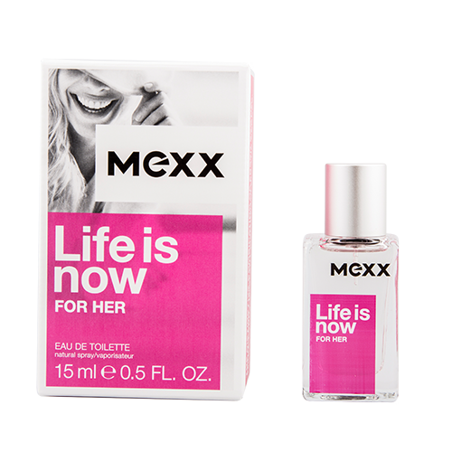 Туалетная вода MEXX LIFE IS NOW WOMAN жен. 15 мл