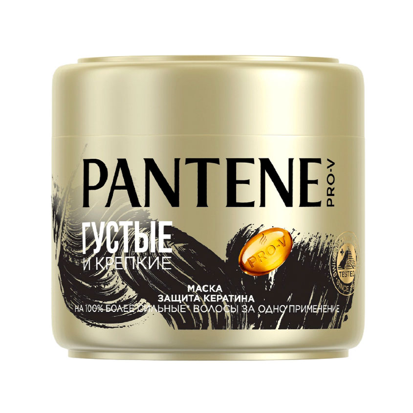 

Маска для волос PANTENE PRO-V ГУСТЫЕ И КРЕПКИЕ защита кератина 300 мл