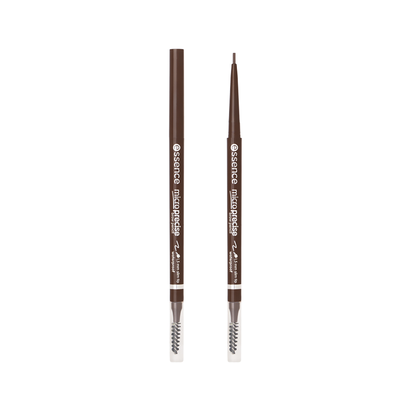 Карандаш для бровей ESSENCE MICRO PRECISE ультратонкий тон 06 Dark brown