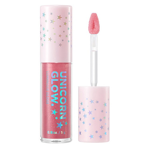 

Блеск для губ UNICORN GLOW LUMINOUS GLOSS тон 03 rose gold