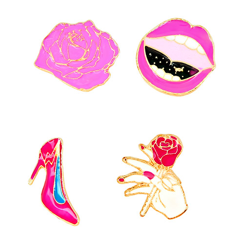 

Набор брошей LADY PINK