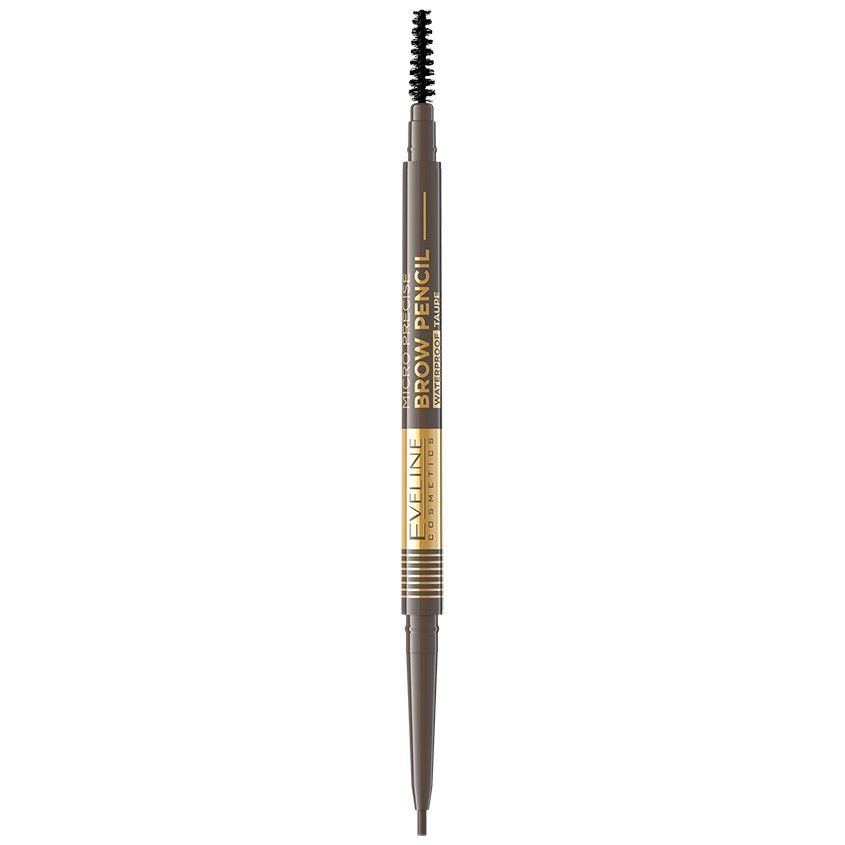 EVELINE Карандаш для бровей EVELINE MICRO PRECISE BROW PENCIL водостойкий тон 01 taupe карандаш для бровей mishlav micro brow pencil 8 гр