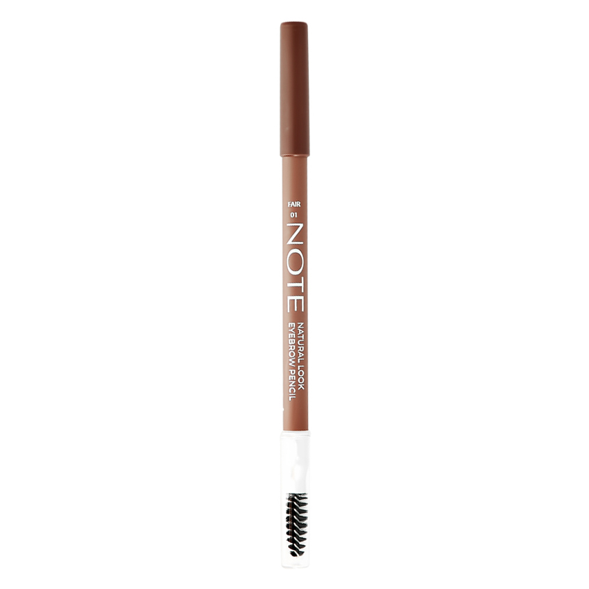 Карандаш для бровей NOTE NATURAL LOOK EYEBROW PENCIL тон 01 note карандаш для бровей note eyebrow pencil тон 01