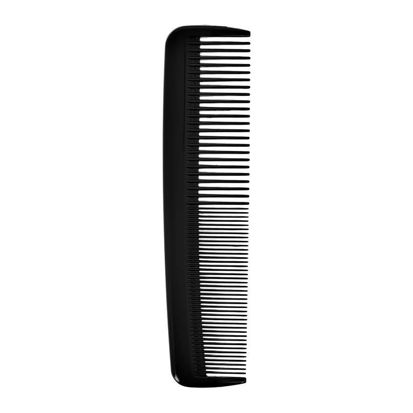 Гребень для волос `LADY PINK` `BASIC` PROFESSIONAL black карманный