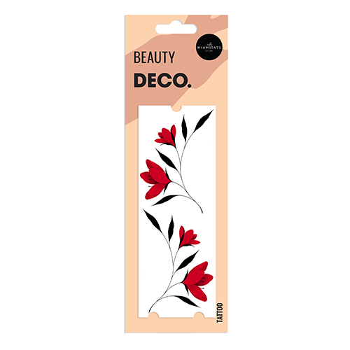 

Татуировка для тела DECO. MASHA KORTICA by Miami tattoos переводная Floral