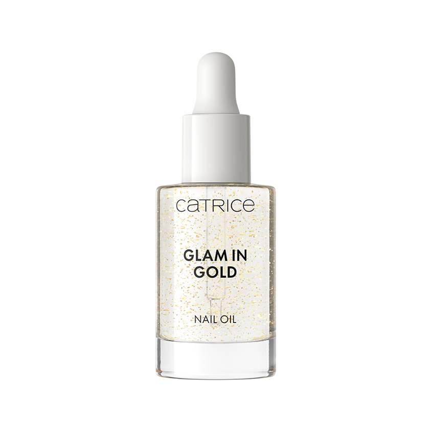 Масло для ногтей CATRICE GLAM IN GOLD ухаживающее