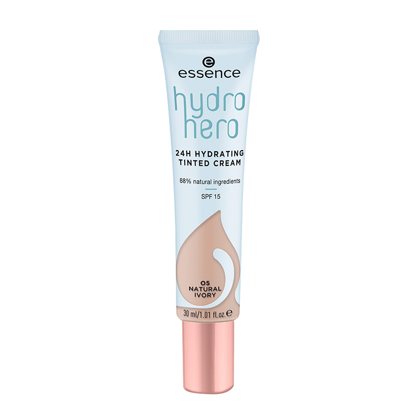 Крем для лица ESSENCE HYDRO HERO 24H дневной с тонирующим эффектом тон 05 - фото 1