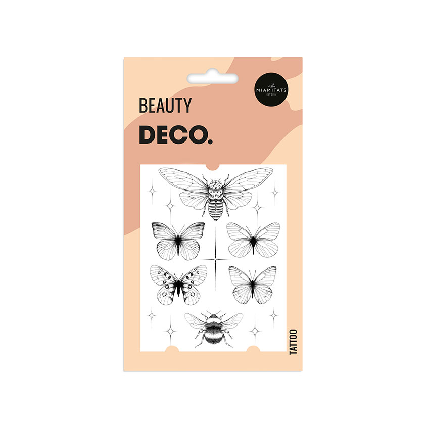 

Татуировка для тела DECO. REAL TATTOO by Miami tattoos переводная Fly