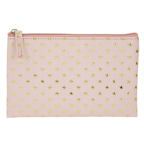

Косметичка LADY PINK GALAXY плоская розовая