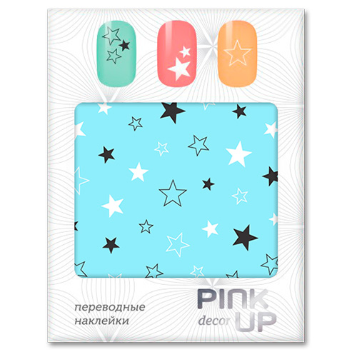 

Наклейки для ногтей переводные PINK UP DECOR SYMBOLS тон 580