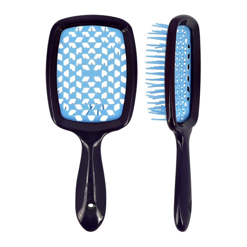 Расческа для сушки волос `LADY PINK` `FAVS` синяя