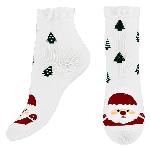 

Носки женские SOCKS CHRISTMAS SANTA р-р единый