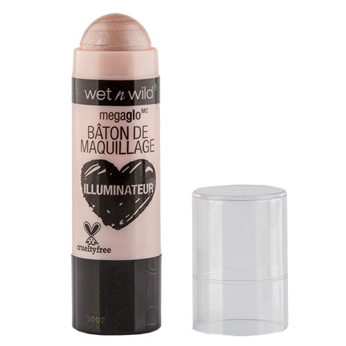 

Хайлайтер для лица WET N WILD MEGA GLO в стике тон E800 When the nude strikes
