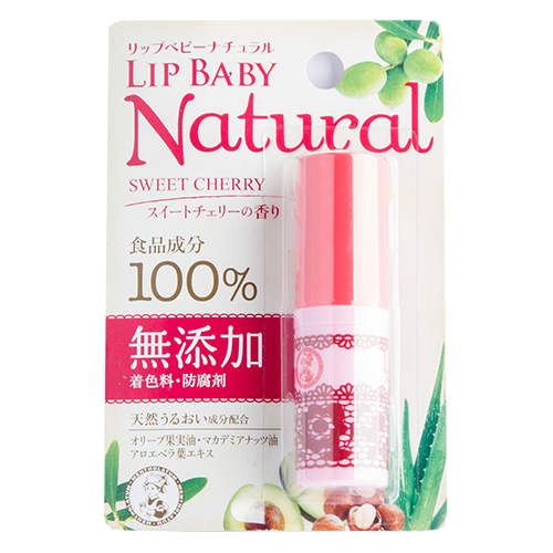 

Бальзам для губ MENTHOLATUM LIP BABY NATURAL Сладкая вишня 4 г