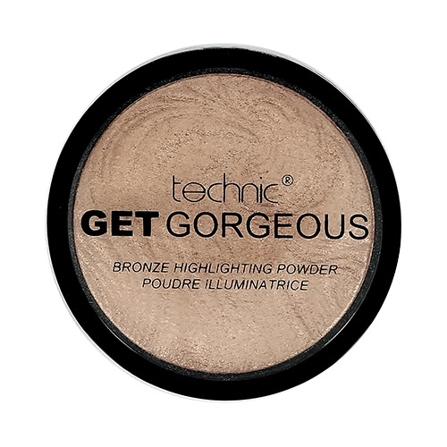 Хайлайтер для лица TECHNIC GET GORGEOUS HIGHLIGHTING POWDER тон bronze