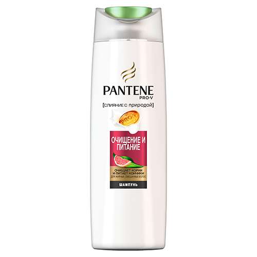 

Шампунь для волос PANTENE PRO-V СЛИЯНИЕ С ПРИРОДОЙ Очищение и питание 250 мл