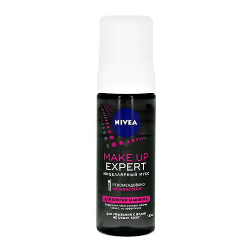 

Мицеллярный мусс NIVEA MAKE-UP EXPERT для снятия макияжа 150 мл
