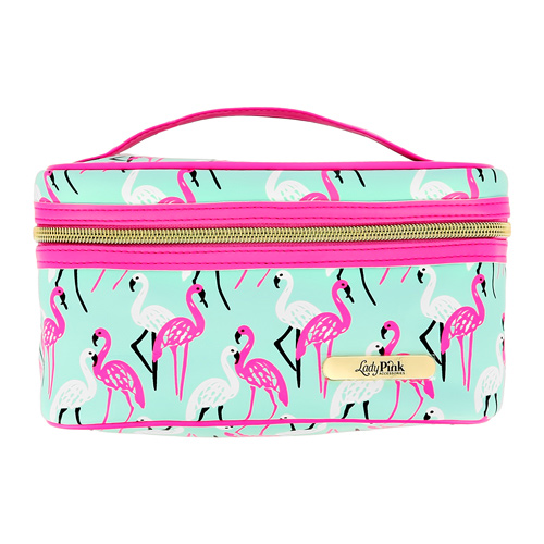 

Косметичка квадратная LADY PINK MUST HAVE LIMITED Flamingo