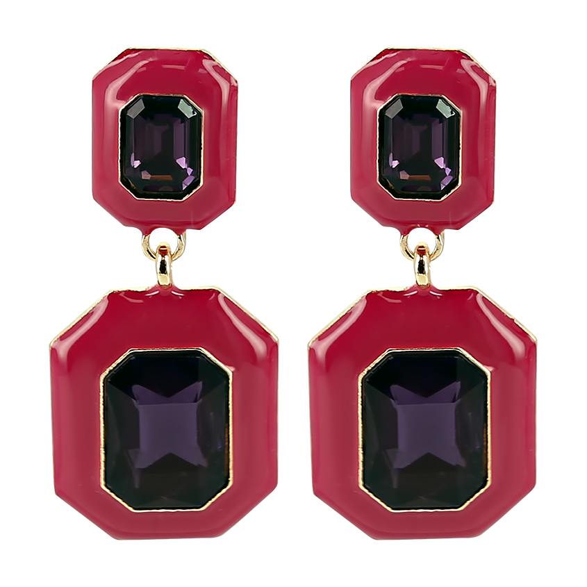 

Серьги LADY PINK FEEL THE COLOR