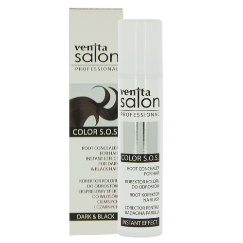 Спрей для волос тонирующий `VENITA` COLOR S.O.S. Dark & black (для темных и черных волос) 75 мл