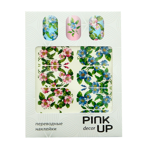 

Наклейки для ногтей переводные PINK UP DECOR NAIL DESIGN тон 570