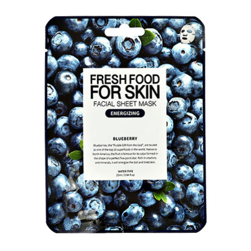 

Маска для лица FRESH FOOD с экстрактом черники тонизирующая 25 мл
