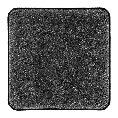 Губка универсальная `KITCHEN SPONGE` квадратная (черная)