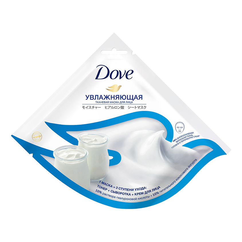 

Маска для лица DOVE увлажняющая 24 г