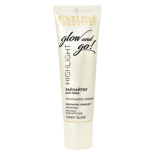 

Хайлайтер для лица EVELINE GLOW AND GO тон Golden