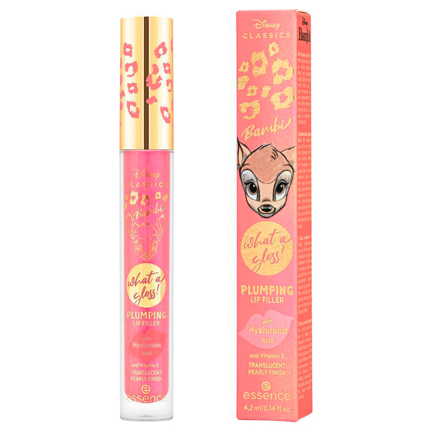 

Блеск для губ ESSENCE DISNEY PLUMPING LIP FILLER тон 01