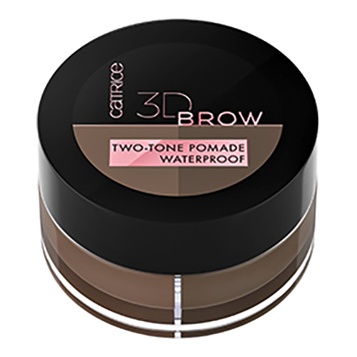 CATRICE Помада для бровей CATRICE 3D BROW TWO-TONE POMADE WATERPROOF тон 010 light to medium светло-коричневый/коричневый