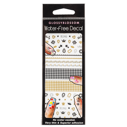 

Наклейки для ногтей GLOSSYBLOSSOM WATER FREE DECAL