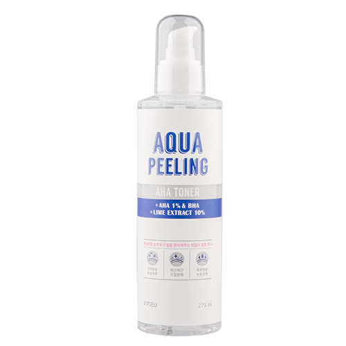 

Тонер для лица APIEU AQUA PEELING с AHA и BHA -кислотами и экстрактом лайма 275 мл