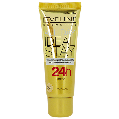 

Крем тональный для лица EVELINE ALL DAY IDEAL STAY тон 84 увлажняющий