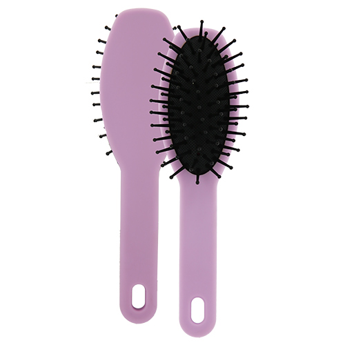 

Расческа для волос LADY PINK SOFT TOUCH массажная компактная сиреневая