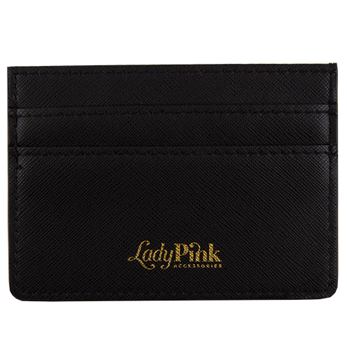 

Кардхолдер LADY PINK BASIC черный саффьяно