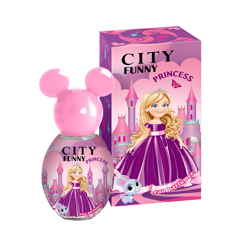 Душистая вода CITY PARFUM CITY FUNNY PRINCESS дет. 30 мл - фото 1