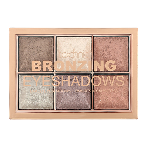 

Палетка теней для век TECHNIC BRONZING BAKED EYESHADOWS тон 02 bronze