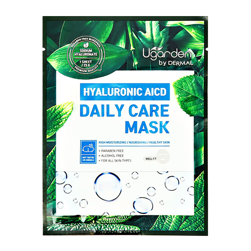

Маска для лица DERMAL UGARDEN с гиалуроновой кислотой 23 г