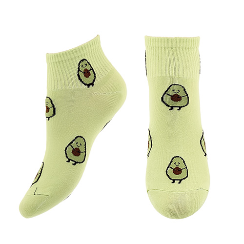 Носки женские `SOCKS` avocado light green