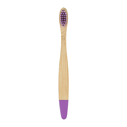 Щетка зубная для детей ACECO бамбуковая фиолетовая мягкая - фото 1