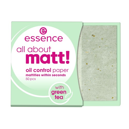 ESSENCE Матирующие салфетки для лица ESSENCE ALL ABOUT MATT! 50 шт