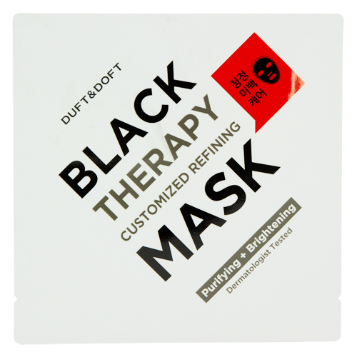 Маска для лица DUFT & DOFT BLACK MASK очищающая 28 мл фото