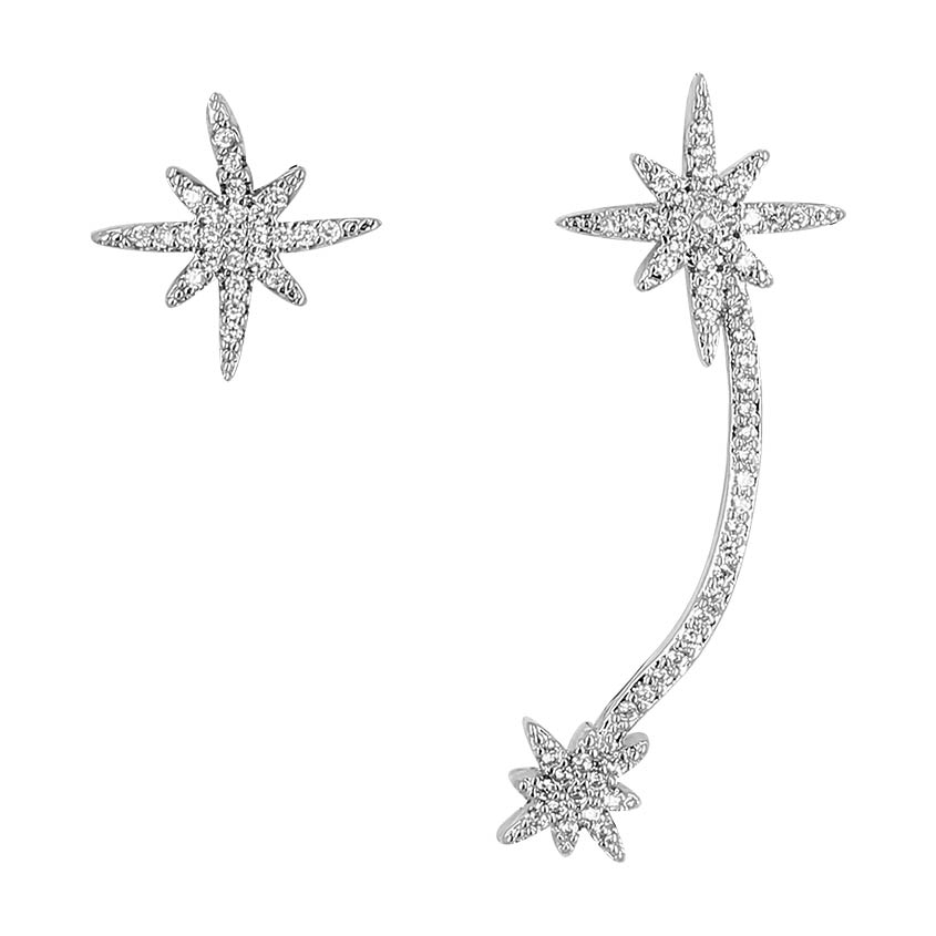 

Серьги каффы LADY PINK MUST HAVE