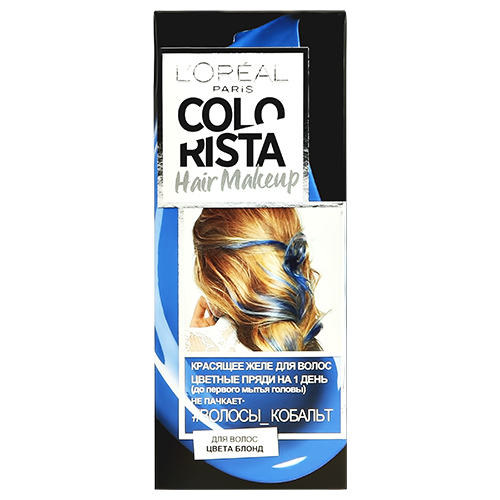 

Желе для волос красящее LOREAL COLORISTA тон Кобальт 30 мл